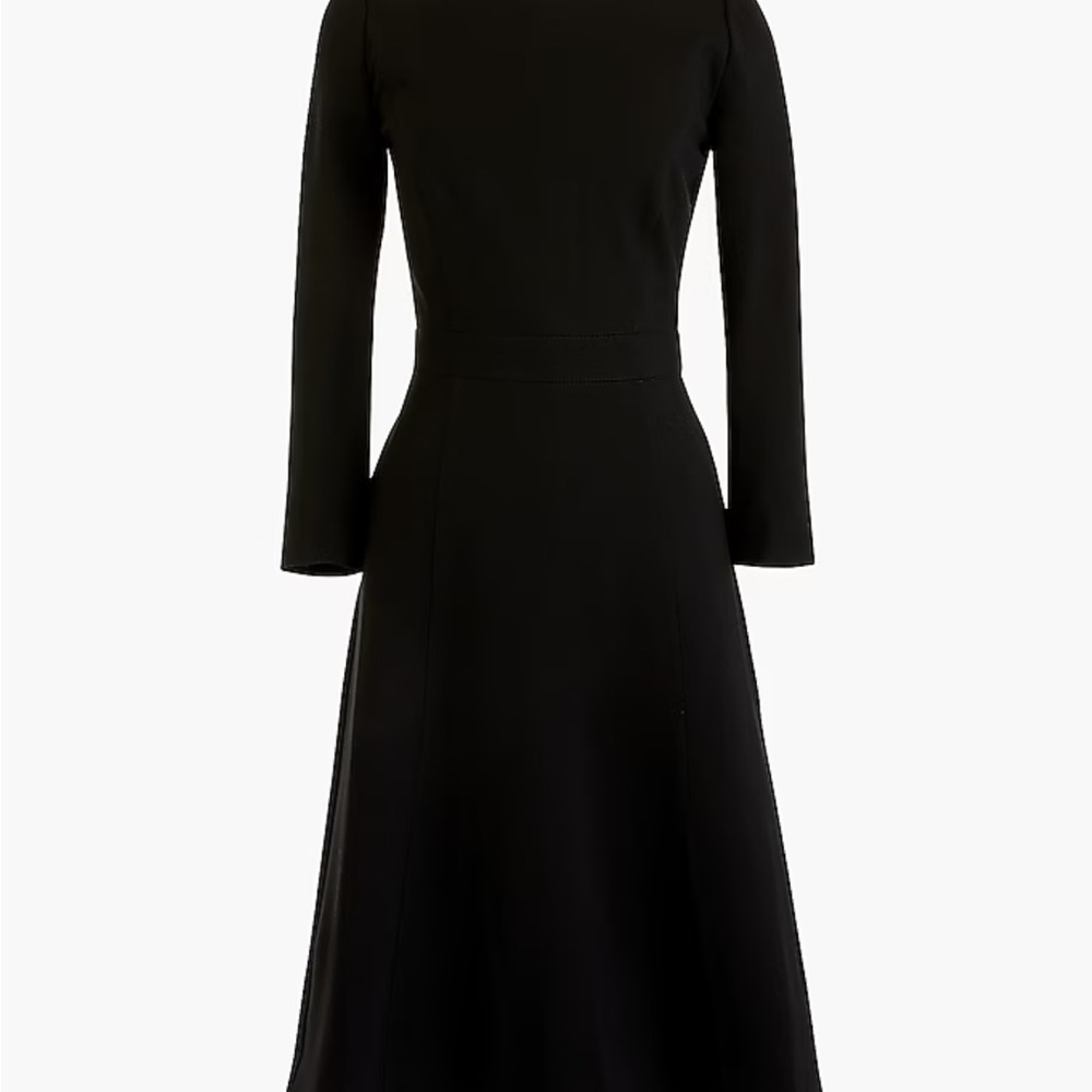 J.Crew Fit and Flare Sheath Dress in Stretch Pointe